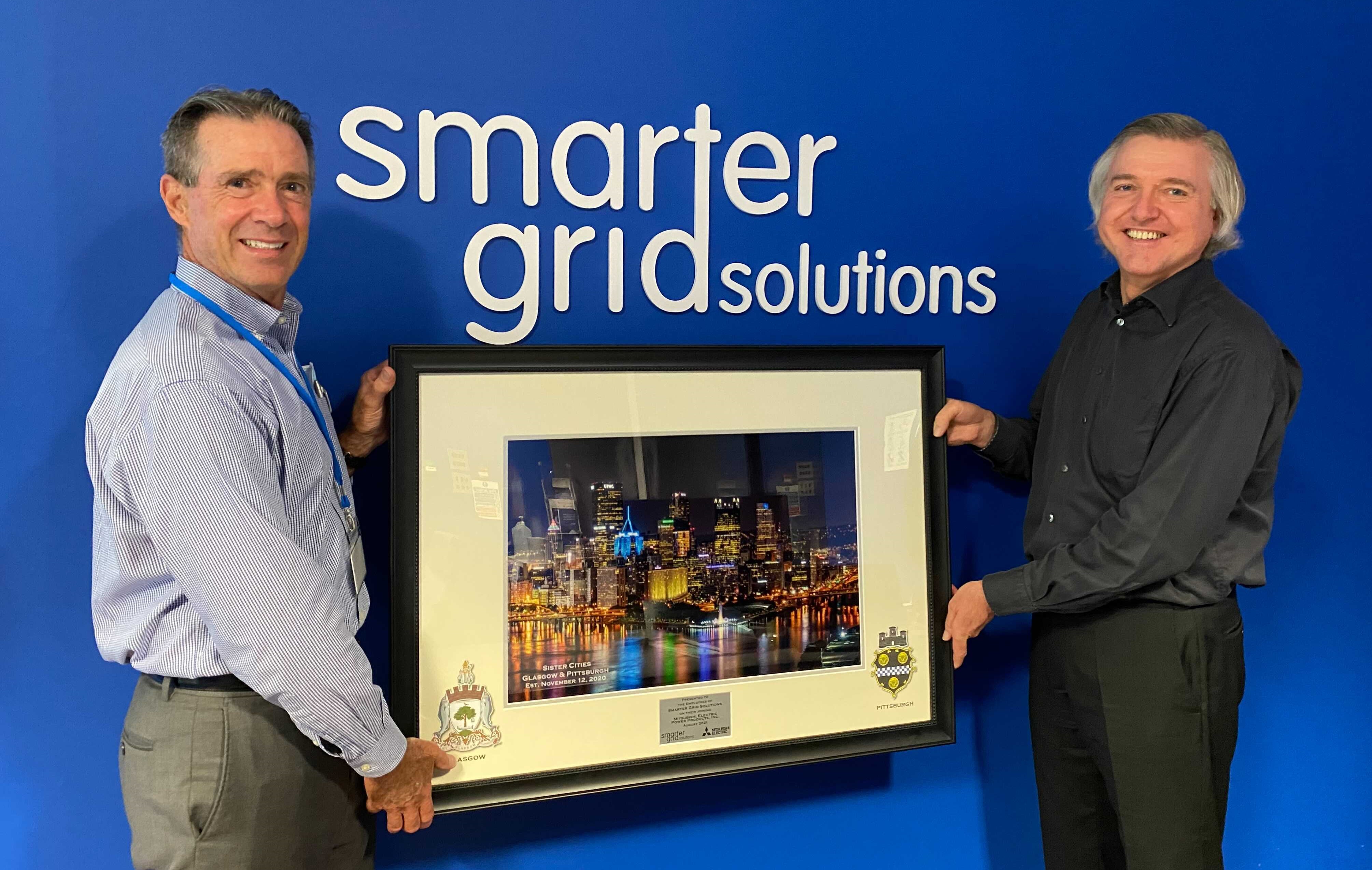 Brian Heery, MEPPI CEO and Brent Marshall, Smarter Grid Solutions CEO Brian Heery, MEPPI CEO and Brent Marshall, Smarter Grid Solutions CEO